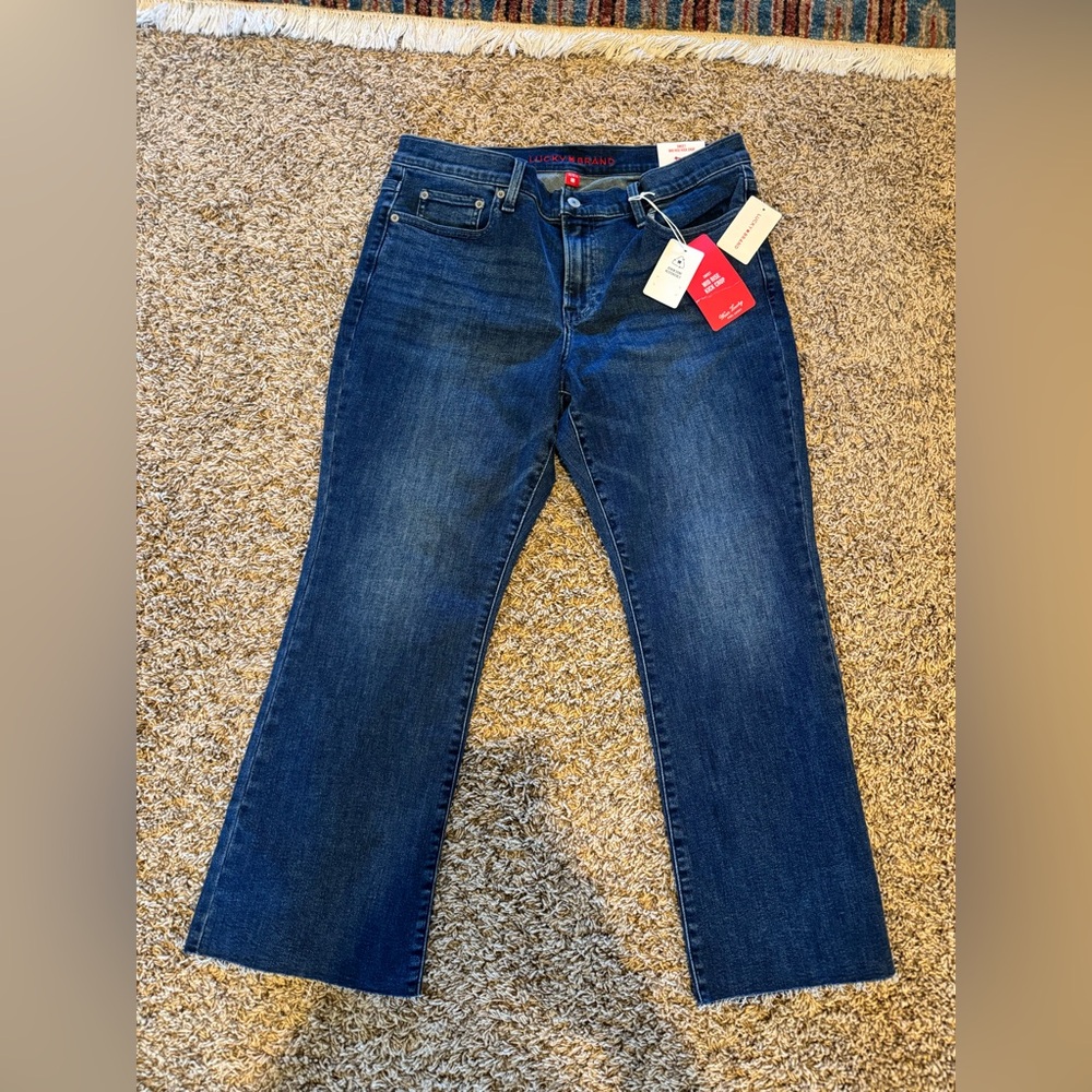 Lucky Brand Women's Dark Blue Boot Cut Jeans